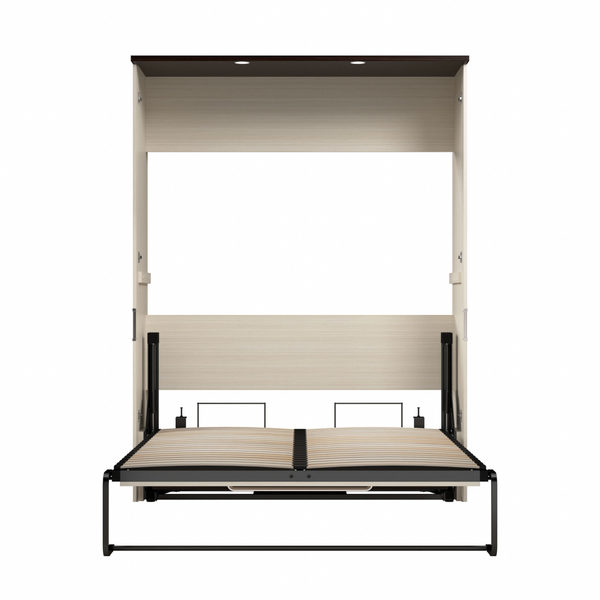 Lit escamotable double avec bureau 61L