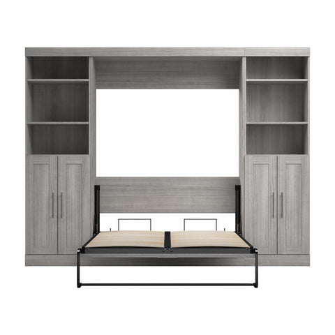 Full Murphy Bed with Closet Storage Organizers (109W)