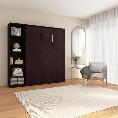 Full Murphy Bed with Closet Organizer (79W)