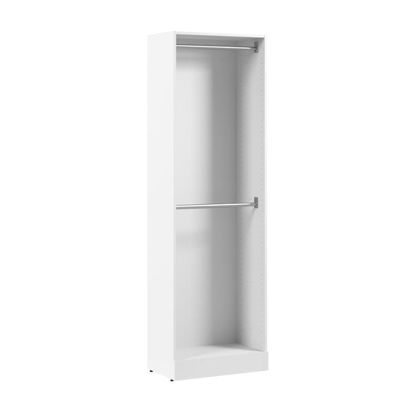Organisateur de garde-robe modulaire à deux tringles 25L x 16P