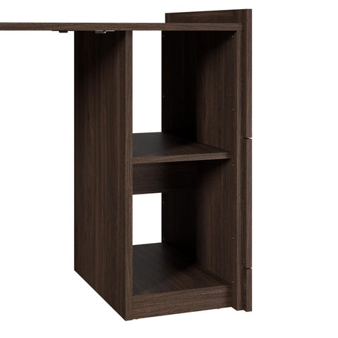 84W Full Size Murphy Bed with Pull-Out Desk