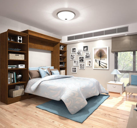 Grand lit escamotable et 2 organisateurs de garde-robe (115L)