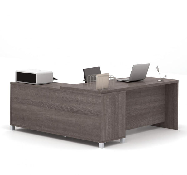 72W L-Shaped Office Desk