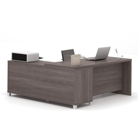 72W L-Shaped Office Desk