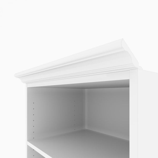 Traditional Closet System with Shelves, 25W x 20D