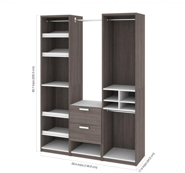 Organisateur de garde-robe 60L