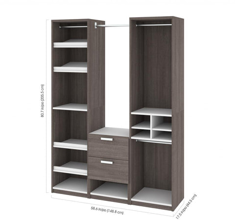 Organisateur de garde-robe 60L
