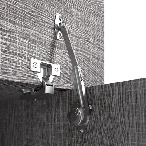 75W Queen Cabinet Bed with Mattress