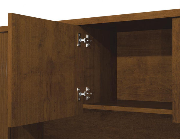 Bureau de direction en U 66L avec caisson et huche