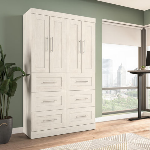 Système de rangement de garde-robe 50L avec tiroirs