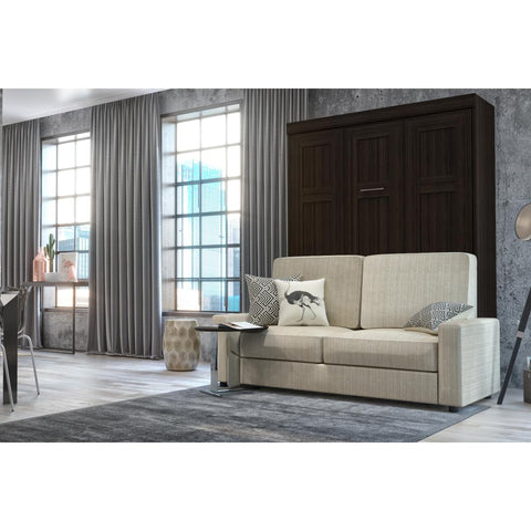 Grand lit escamotable avec canapé (78L)