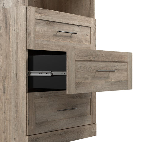 Système de rangement de garde-robe 86L