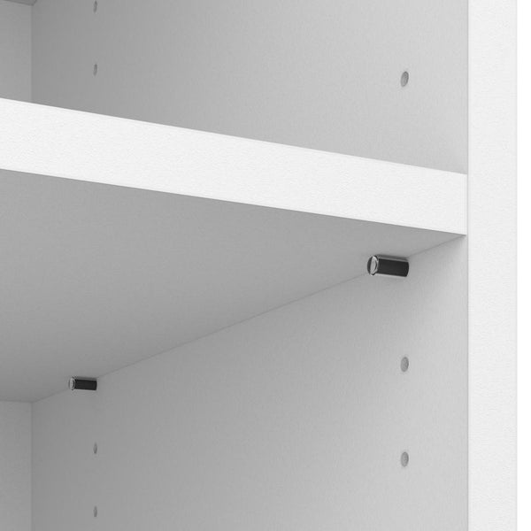 Traditional Closet System with Shelves & Drawers, 50W x 20D