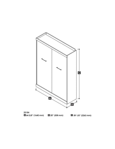 Grand lit escamotable 65L