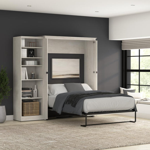 Full Murphy Bed with Closet Organizer (88W)