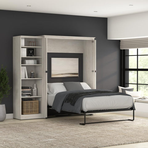Full Murphy Bed with Closet Organizer (88W)