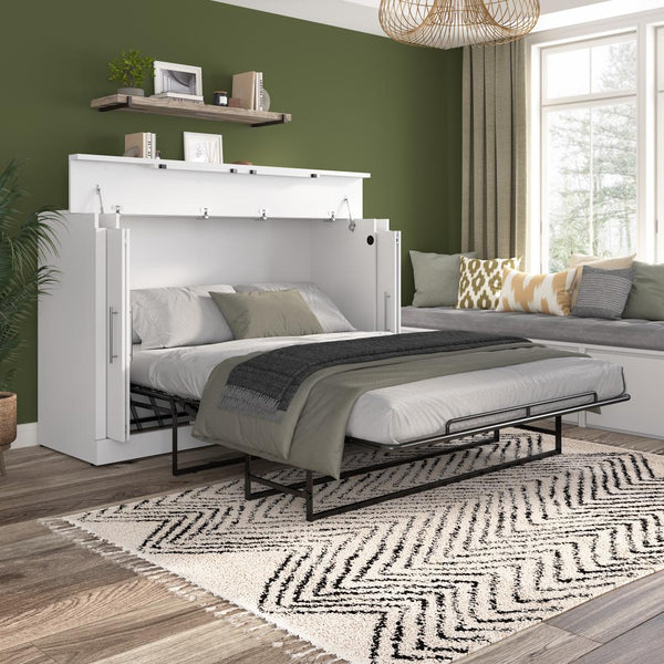 Grand lit cabinet 75L avec matelas