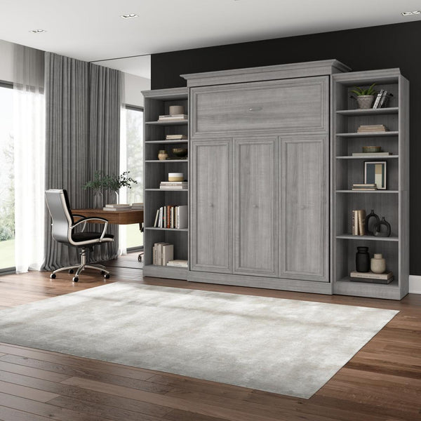 Grand lit escamotable et 2 organisateurs de garde-robe (115L)