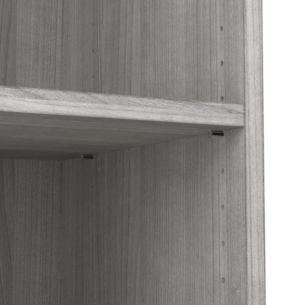 Contemporary Closet System with Shelves, Drawers & Clothing Rods, 72W x 19D