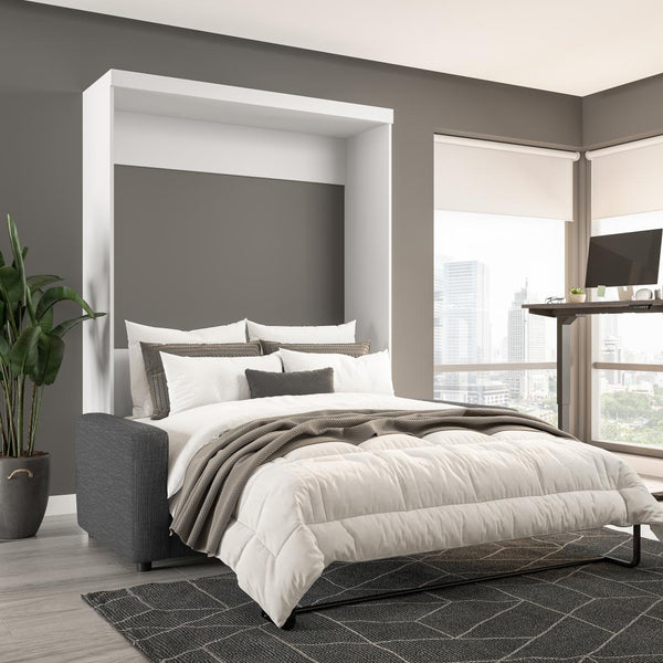 Queen Murphy Bed with Sofa (78W)