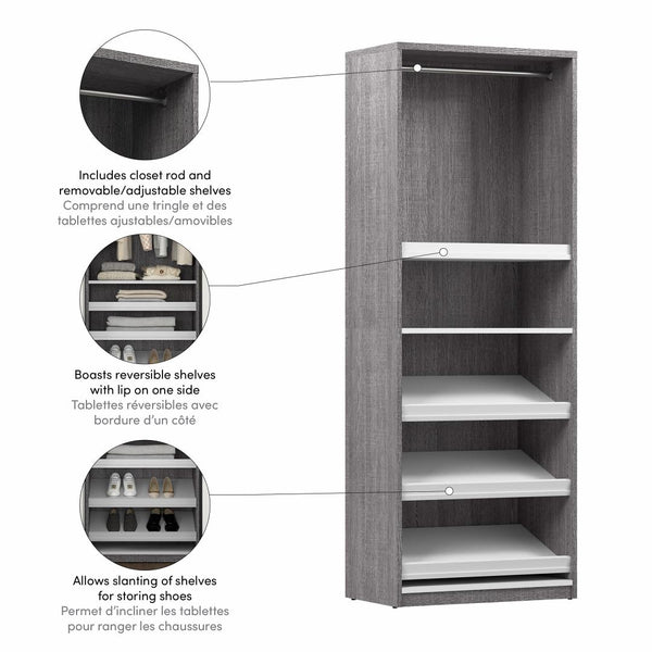 Organisateur de garde-robe 30L