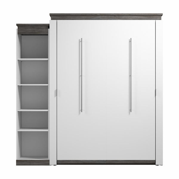 Grand lit escamotable avec étagère (87L)