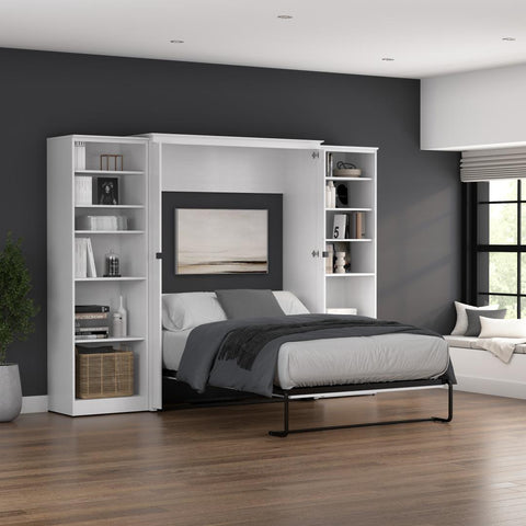 Full Murphy Bed with Closet Organizers (113W)