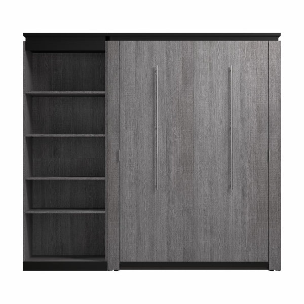 Full Murphy Bed with Shelves (91W)