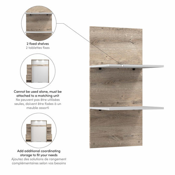Étagères flottantes 20L pour rangement Cielo