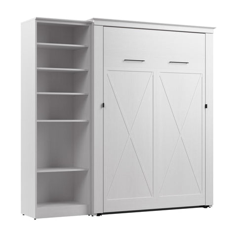 Full Murphy Bed with Closet Organizer (88W)