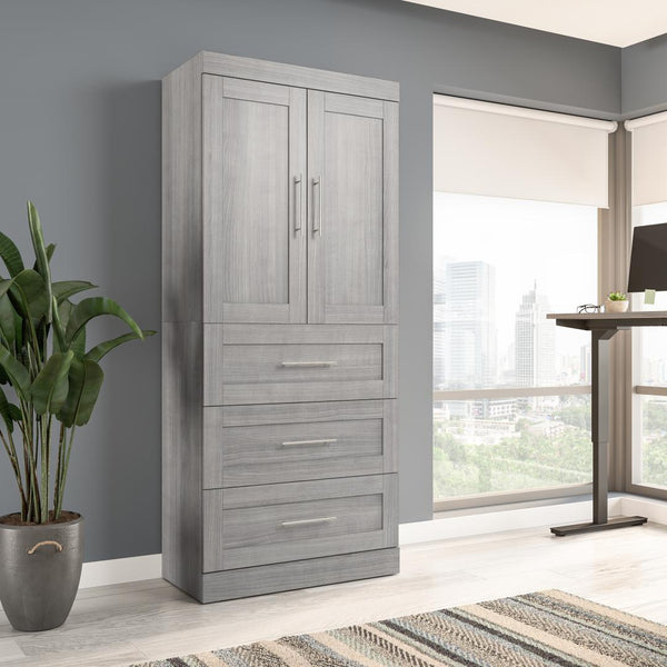 Armoire-penderie 36L avec tiroirs