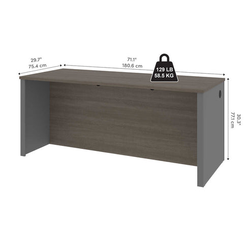 72W Desk Shell