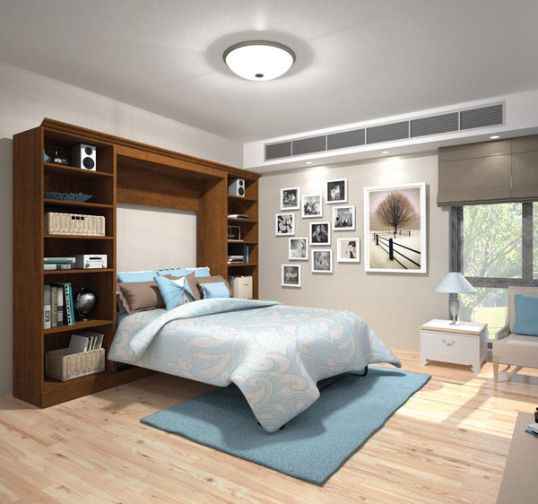 Full Murphy Bed and 2 Closet Organizers (109W)