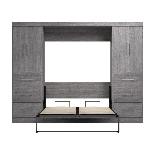 Full Murphy Bed with 2 Wardrobes (109W)