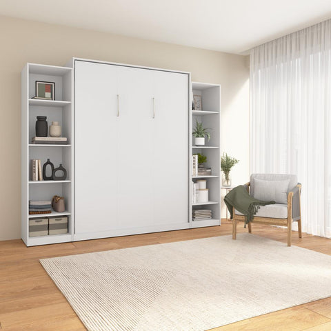 Queen Murphy Bed with Closet Organizers (105W)