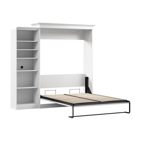 Queen Murphy Bed with Closet Organizer (92W)