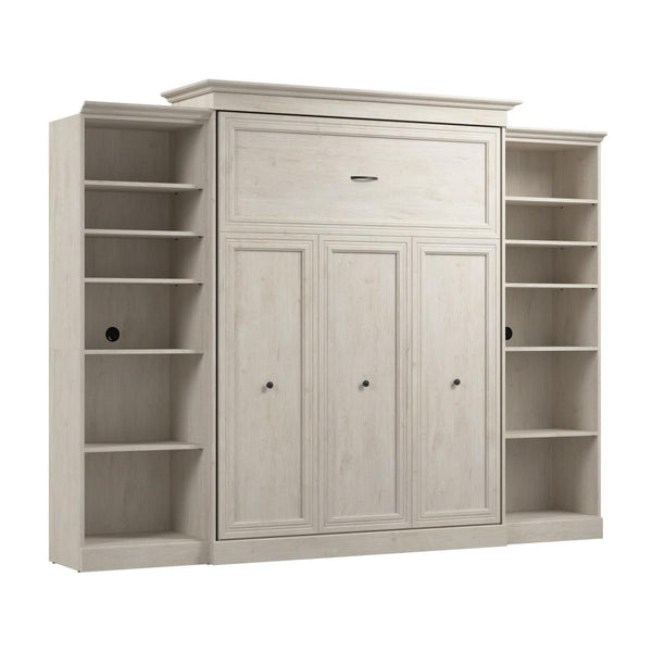 Queen Murphy Bed and 2 Closet Organizers (115W)