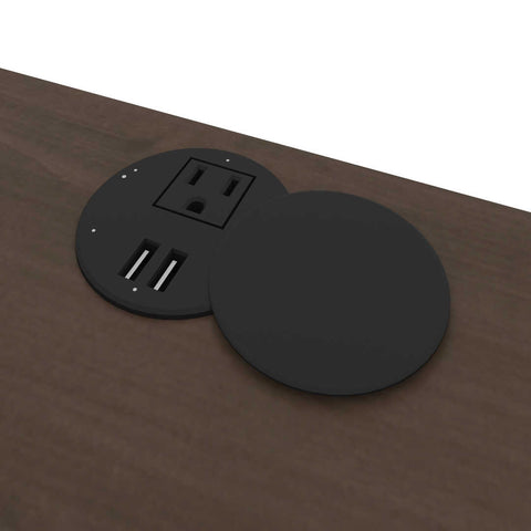 48W x 24D Standing Desk with Dual Monitor Arm