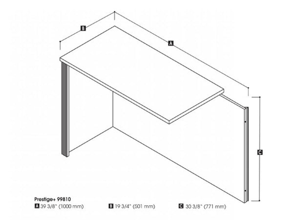 Table retour 40L