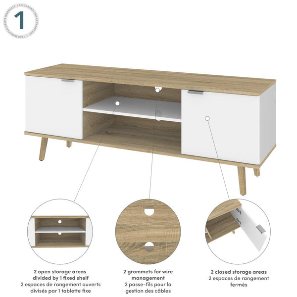 56W TV Stand for 55 inch TV