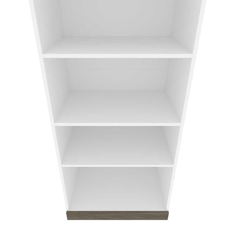 Lit escamotable deux places (double) et rangement multifonctionnel avec tiroirs (119L)