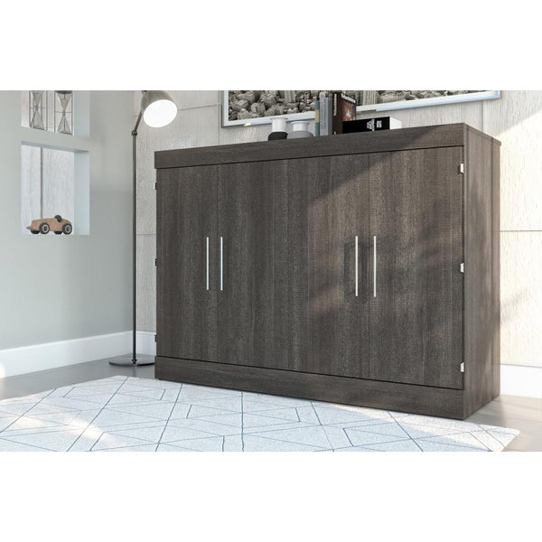 Lit cabinet deux places (double) avec matelas 60L