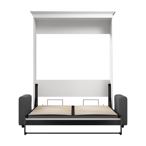 Grand lit escamotable avec canapé (78L)