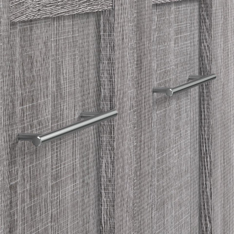 80W Full Horizontal Murphy Bed with Overhead Storage