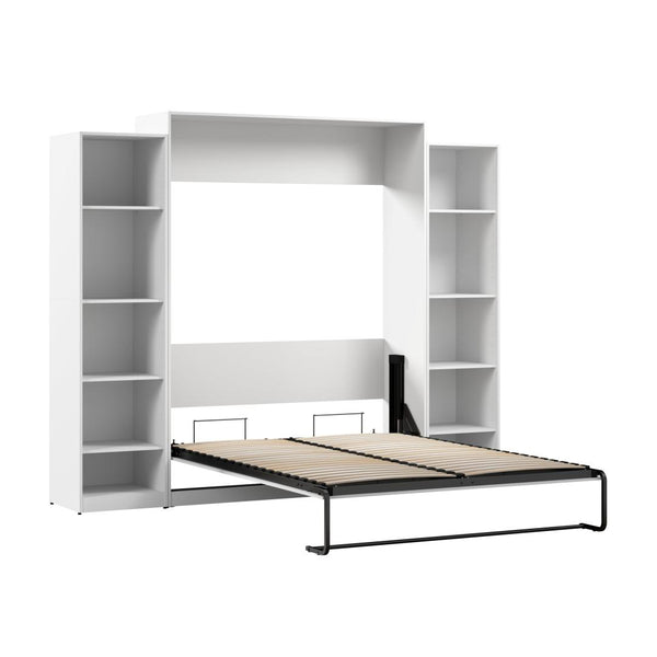 Queen Murphy Bed with Closet Organizers (105W)