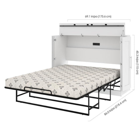 61W Full Cabinet Bed with Mattress