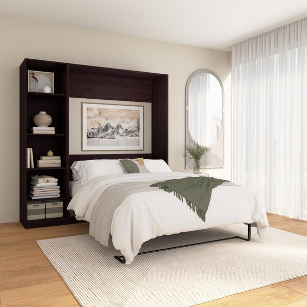 Full Murphy Bed with Closet Organizer (79W)