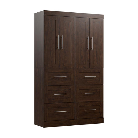 Système de rangement de garde-robe 50L avec tiroirs