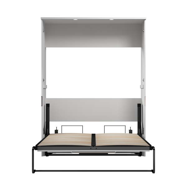 Lit escamotable double avec bureau 61L