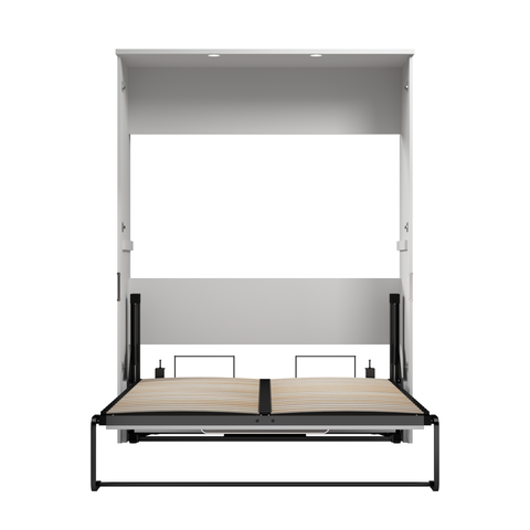 Lit escamotable double avec bureau 61L